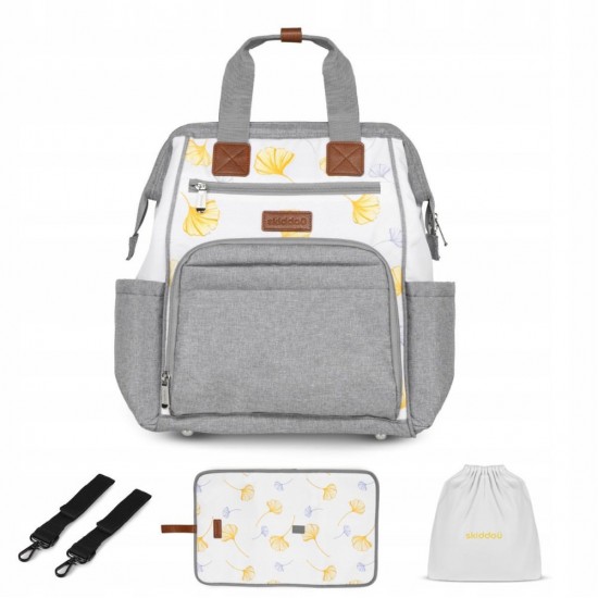 Rucsac multifunctional mamici Astrid Skiddou Vanilla Delight Galben