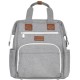 Rucsac multifunctional mamici Skiddou Astrid, Normandic Dream Gri