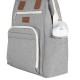 Rucsac multifunctional mamici Skiddou Astrid, Normandic Dream Gri