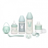 Set cadou nou-nascut Welcome Baby verde Hygge Suavinex