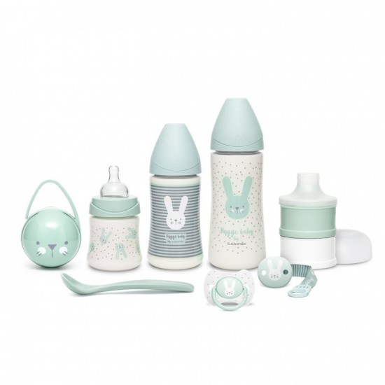 Set cadou nou-nascut Welcome Baby verde Hygge Suavinex