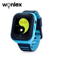 Ceas Smartwatch pentru copii Wonlex KT11 Albastru