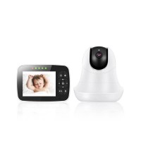 Video Baby Monitor BS-SM935, camera de supraveghere 3.5 inch, wireless, vedere nocturna, monitorizare temperatura, cantece de leagan