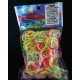 Elastice Rainbow Loom - Neon Mix Duo 