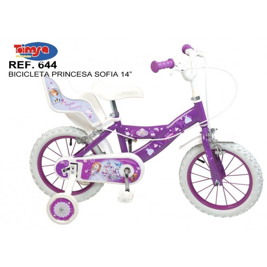 Bicicleta 14 Sofia the First - Toimsa Bicicleta 14 Sofia the First - Toimsa