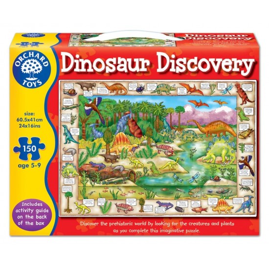 Puzzle in limba engleza - Lumea dinozaurilor