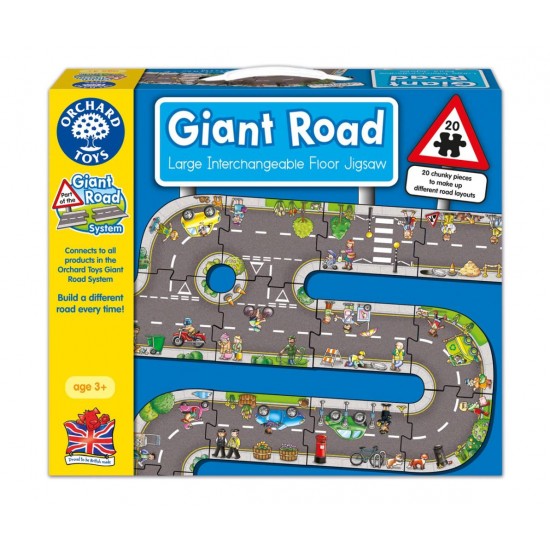 Puzzle gigant - Traseu masini Puzzle gigant - Traseu masini