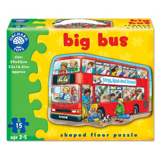 Puzzle de podea - Autobuzul Puzzle de podea - Autobuzul
