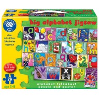 Puzzle in limba engleza - Invata alfabetul