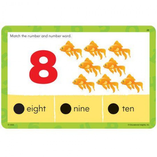 Carduri educative colorate Junior Hot Dots