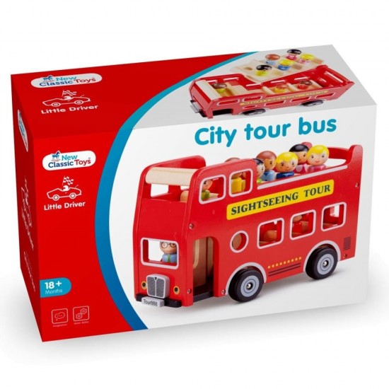 Autobuz turistic cu 9 figurine