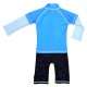 Costum de baie Blue Ocean marime 86- 92 protectie UV Swimpy