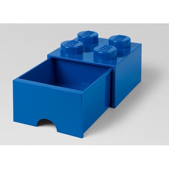 None Mom Flock Cutie depozitare LEGO 2x2 cu sertar - Albastru (40051731) | KidoStore.ro