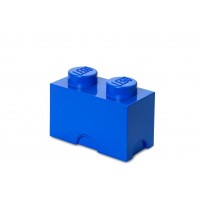 Cutie depozitare LEGO 1x2  - Albastru inchis