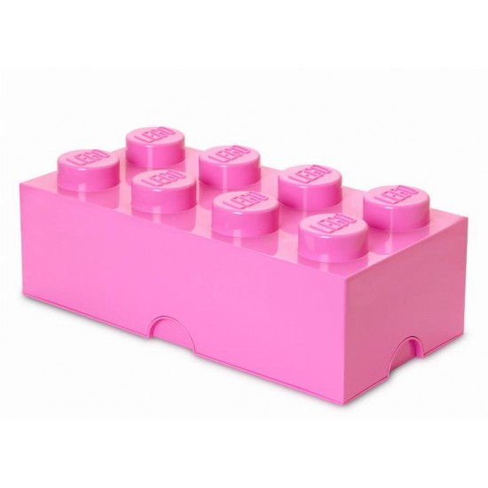 Cutie depozitare LEGO 2x4 - Roz