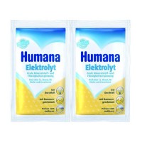 Humana Elektrolyt banane de la 1 an folie cu 2 plicuri * 6,25 g