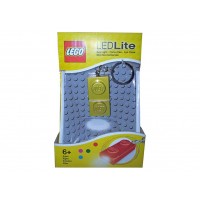 Breloc cu lanterna LEGO placa aurie LGL-KE52GS-G