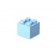 Mini cutie depozitare LEGO 2x2 - Albastru deschis