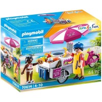 Playmobil Family Fun - Carucior pentru vanzare clatite