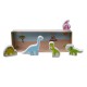 Cutiuta cu 5 figurine dinozauri