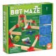 Set constructie labirint cu piese de lemn si roboti motorizati Keva Maker Bot Maze