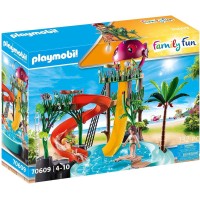 Playmobil Family Fun - Parc acvatic cu tobogane