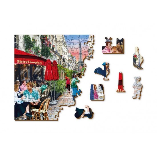 Puzzle din lemn Bistro din Paris 505 piese