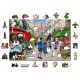 Puzzle din lemn Bistro din Paris 505 piese