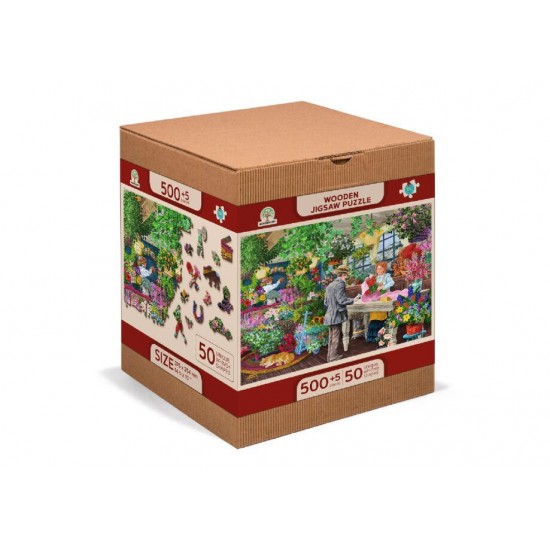 Puzzle din lemn Floraria 505 piese