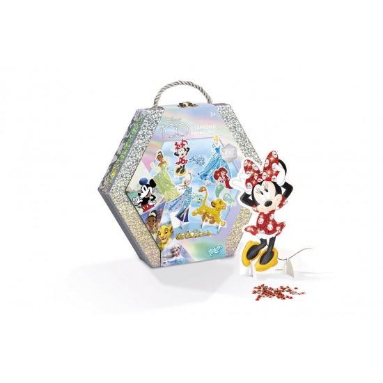 Set creativ Disney aniversar 100 ani - Pictura cu diamante