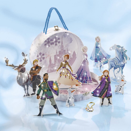 Studio creativ de pictura cu diamante Disney Frozen