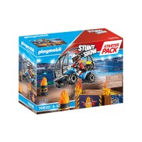 Playmobil Stunt Show - Vehicul si rampa de foc