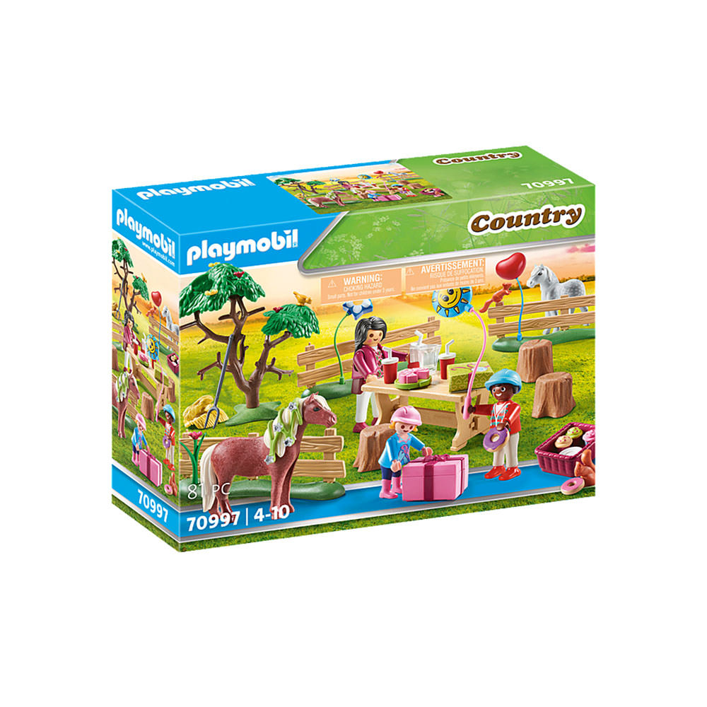 impression rhyme cabin Playmobil Country - Ziua copiilor la ferma poneilor | KidoStore.ro