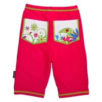 Pantaloni Flowers marime 110-116 protectie UV Swimpy