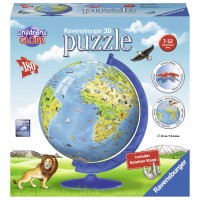 Puzzle 3D - Globul lumii 180 piese