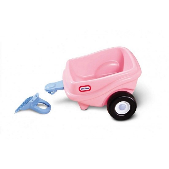 Remorca roz pentru masinute Cozy - Little Tikes