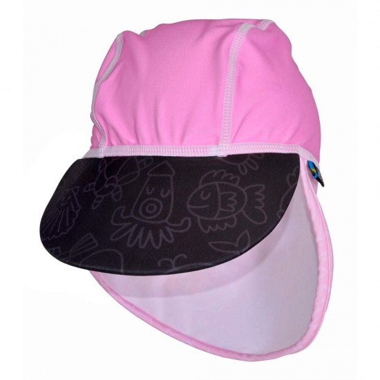 Sapca Pink Ocean 0- 1 ani protectie UV Swimpy