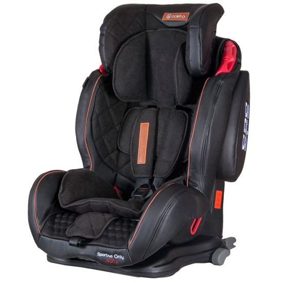 Scaun auto Sportivo Only cu Isofix Black Coletto