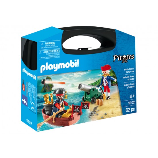 Set portabil Prinderea piratului - Playmobil