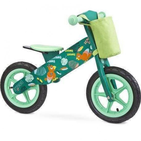 Bicicleta de lemn Toyz Zap Green