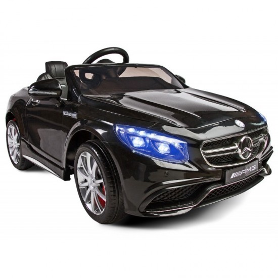Masinuta electrica Toyz Mercedes-Benz S63 AMG 12V cu telecomanda Black