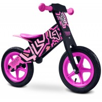 Bicicleta de lemn Toyz Zap Pink