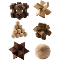 Jocuri logice din lemn Woodix 