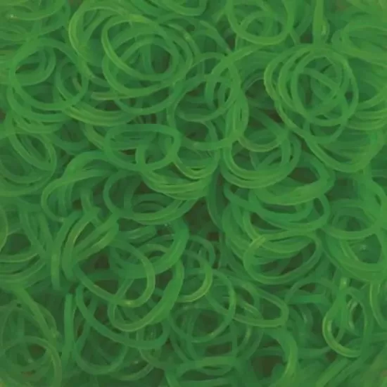 Elastice Rainbow Loom - Neon Verde 