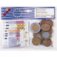Set de joaca EURO bancnote, monede si chitante