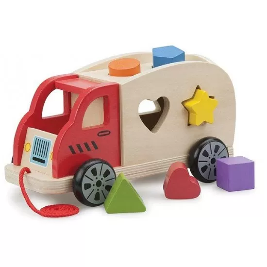 Camion Shape Sorter cu 6 forme Camion Shape Sorter cu 6 forme