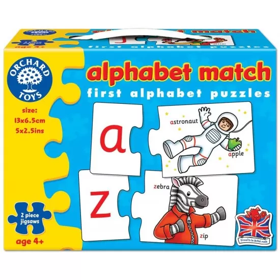 Puzzle in limba engleza - Invata alfabetul prin asociere Puzzle in limba engleza - Invata alfabetul prin asociere