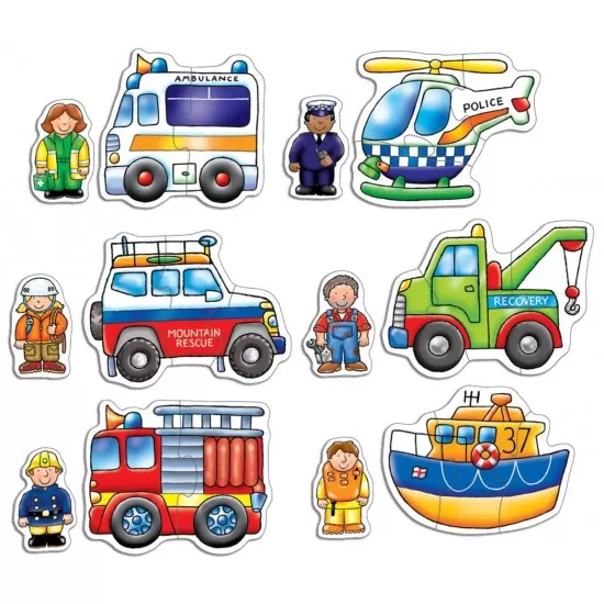 Set 6 puzzle - Echipa de salvare Set 6 puzzle - Echipa de salvare