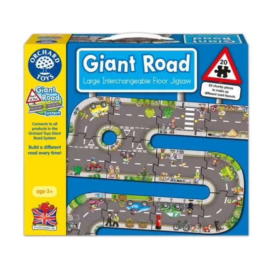 Puzzle gigant - Traseu masini Puzzle gigant - Traseu masini