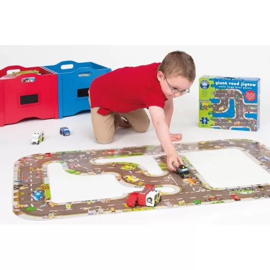 Puzzle gigant - Traseu masini Puzzle gigant - Traseu masini